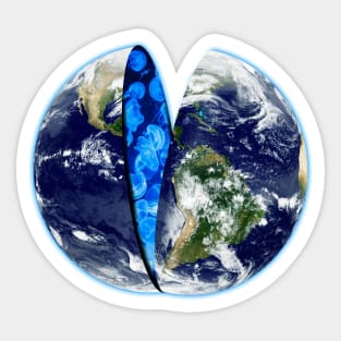 Earth Is Made Of Jellyfish Sticker